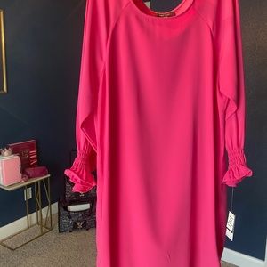 Gorgeous  Pink NINE West dress with 3/4 sleeves